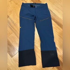 Fjallraven Mens Bergtagen Touring Trousers; 36 waist/ 32 inseam